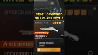 BEST ONE SHOT LOCKWOOD MK2 CLASS in SEASON 4 MW3!