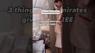 Perks Of Emirates Economy Class Fight | Nidhi Nagori #ytshorts #travel #emirates