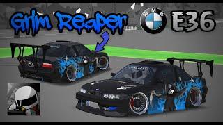 Livery BMW E36 Grim Reaper || FR LEGENDS