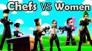 Chefs against Women Roblox Toilet Tower Defense