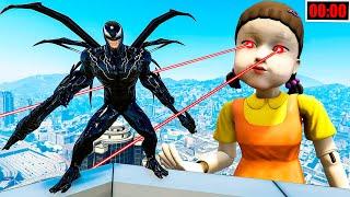 ВЕНОМ ПРОТИВ КУКЛЫ ИГРА В КАЛЬМАРА в ГТА 5 МОДЫ! VENOM SQUID GAMES ОБЗОР МОДА в GTA 5 ВИДЕО