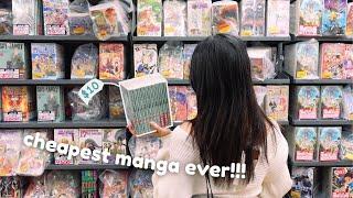 ₊˚⊹ cheapest manga shopping with me EVER!! // prices included