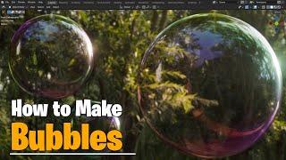 Blender - How to Make Bubbles in Eevee