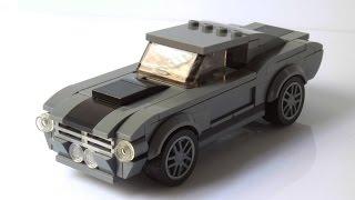 Lego Ford Mustang GT500 from 1967 (aka Shelby GT500 Eleanor, from 60 Seconds)