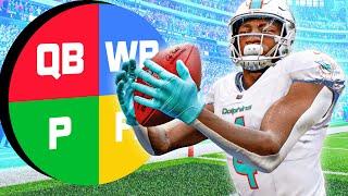 The Wheel Picks the Position I Draft! | Madden 25 Fantasy Draft Franchise Challenge