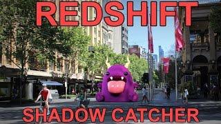 Redshift Shadow Catcher Tutorial