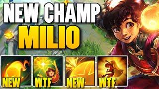 MILIO, THE BEST SUPPORT RIOT HAS EVER RELEASED! (CLEANSE YOUR WHOLE TEAM)