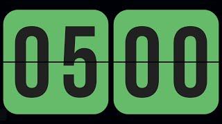 5 Minute Silent Countdown | Task Timer with Loud Alarm ⏰#5minutes #countdown