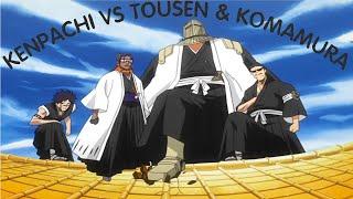 Kenpachi's Morning Training! Kenpachi vs Tousen & Komamura Full Fight English Dub (1080p) | Bleach