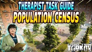 Population Census - Therapist Task Guide - Escape From Tarkov