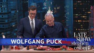 Wolfgang Puck Cooks A Valentine's Day Dinner