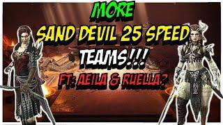 These Epics Pair Well for FAST Sand Devil 25 Speed Clearing!! | Raid: Shadow Legends