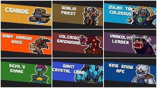 ALL BOSSES IN SOUL KNIGHT!!!