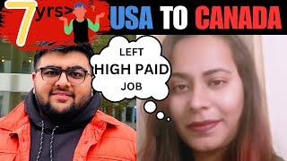 USA to CANADA after 7 years || Immigrant Life || Canada Connect Podcast Ep: 7 || Neeraj Canada