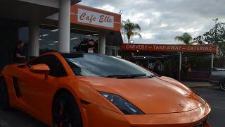 Super cars Saturday at CAFÉ ÈḺŁË ŤÒÐÄŶ