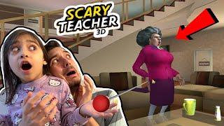 DELİ ÖĞRETMEN İLE TANIŞIYORUZ!!  - Scary Teacher 3D@AselUmut