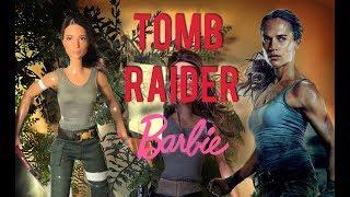 TOMB RAIDER Alicia Vikander as Lara Croft 2018 Barbie Doll | MY FIRST REVIEW!!