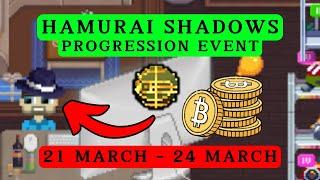 Rollercoin | Hamurai Shadows Progression Event