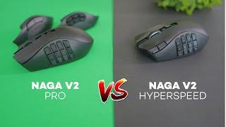 Razer Naga v2 Pro vs Naga v2 Hyperspeed | Which Mouse Should You Get?