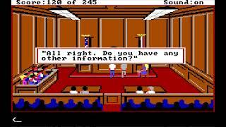 Police Quest 1 (EGA version) Part 6/14 Game Over playthrough