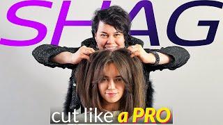 The Perfect SHAGGY Cut. Highly Detailed Process (learn and earn)