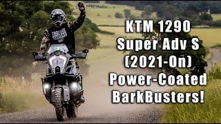 KTM Super Adventure S Powder Coated BarkBusters! I Revisited!