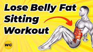 Sitting Workout To Lose Belly Fat (10 Day Challenge)