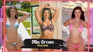 Mia Grose: Plus Size Fashion Model Career Unveiled | American Curvy Model | Biography & Facts