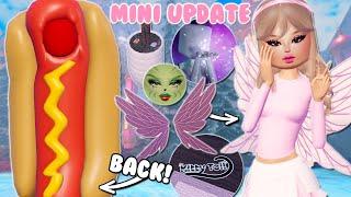 NEW UPDATE! HOTDOG is BACK, NEW WINGS + MAP, and MORE In Dress To Impress!