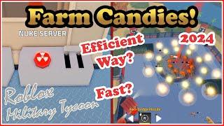 Farm Candies EFFICIENTLY In Christmas Shop 2024 Of Military Tycoon Roblox