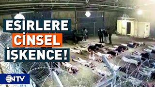 İsrail Karakolunda İşlenen İnsanlık Suçu Kameralara Yansıdı | NTV