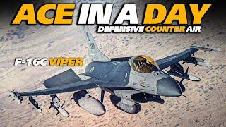 F-16C Viper Defensive Counter Air | Marine Convoy Support | Digital Combat Simulator | DCS |