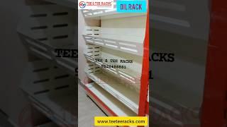 Supermarket Rack | Oil Rack | Retail Display Racks  #oil #racks #SteelRack #teeracks  #oilcan #covai