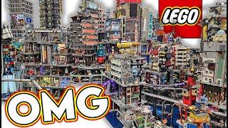 This LEGO City is HUGE! My Last Day at Brickworld VLOG