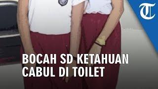 2 Murid Kelas 1 SD Kepergok Sang Guru Sedang Berbuat Mesum di Toilet Sekolah "Lihat Bapak Ibu Gitu"