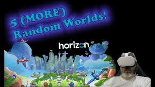 Facebook Horizon - 5 MORE Random Worlds and an Overview of the New Avatar System!