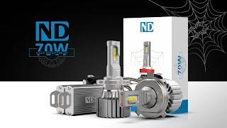 NAOEVO Best and Brightest ND LED Headlight Kit 140W 16800LM