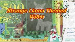 Strange Llama Themed Slideshow With Money