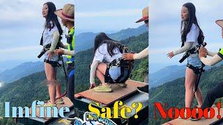 Bungee Jumping With Rope In Beautiful Place:Asmr Bungee Jumping