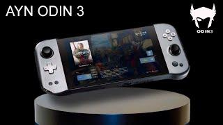 Ayn Odin 3 Official Release Date and Hardware Details | Ayn Odin 3 Official Reveal Trailer