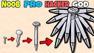 NOOB vs PRO vs HACKER vs GOD in Repair Shot