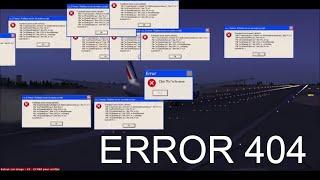 FATAL ERROR ON FSX