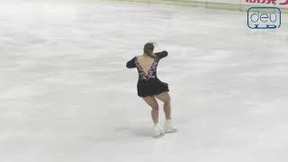 Karolina Schroder. Oberstdorf 2019. Bronze Ladies I FS. 5 place