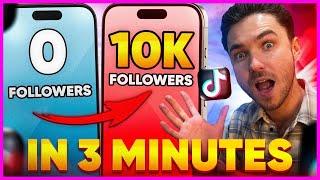 HOW TO GET 10K FOLLOWERS ON TIKTOK IN 3 MINUTES IN 2025 | FAST WAY TO GROW TIKTOK