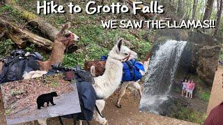 Two Easy Waterfall Hikes in the Smoky Mountains, Gatlinburg TN: Cataract Falls and Grotto Falls