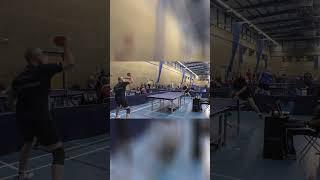My longest counter-looping rally! #tabletennis #thebest #crazypoint #youtubeshorts  #viralvideo