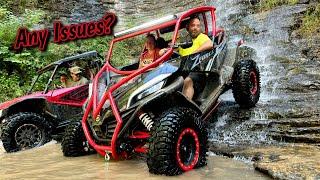 CFMOTO ZFORCE 950 H.O. EX & Honda Talon & ZFORCE 4 Seater Mud, Rock & Trail Ride