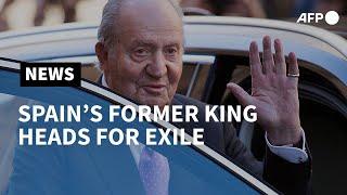 Spain's former king Juan Carlos, suspected of corruption, heads for exile | AFP