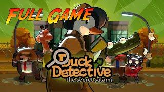 Duck Detective: The Secret Salami | Complete Gameplay Walkthrough - Full Game | No Commentary