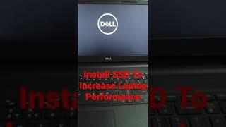 Install SSD in Laptop To Make Superfast Speed #SSD #shorts